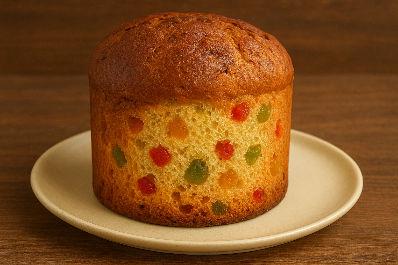 Panetone com Frutas Cristalizadas 400 grs (1 unidade)