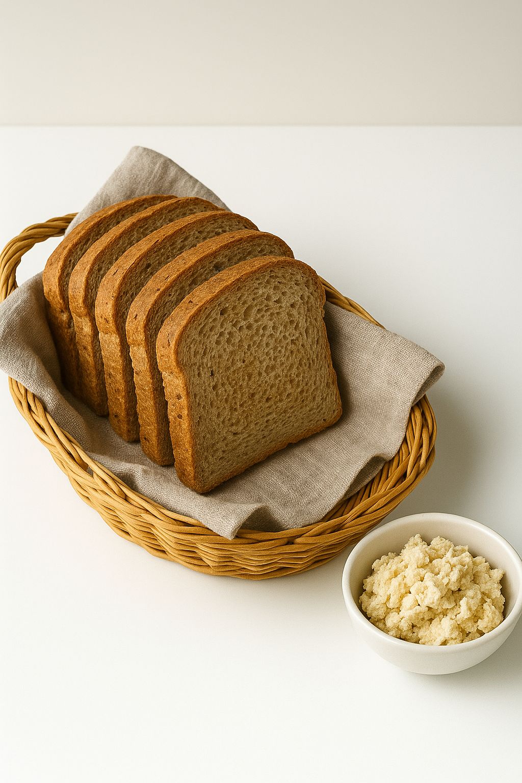 Pão tradicional integral vegano fatiado - pronto para consumo (415grs)