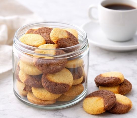Biscoito amanteigado com chocolate (250grs)